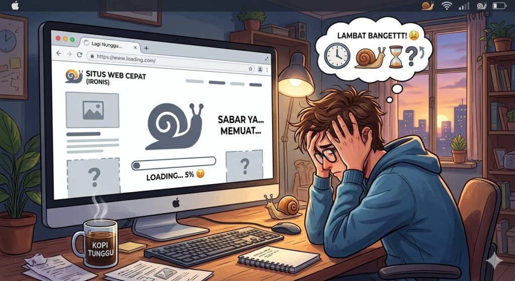 1. mempercepat loading website wordpress dengan caching
