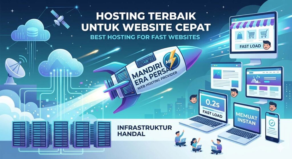 hosting terbaik untuk website cepat di indonesia