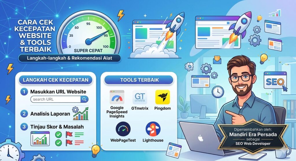 cara cek kecepatan website